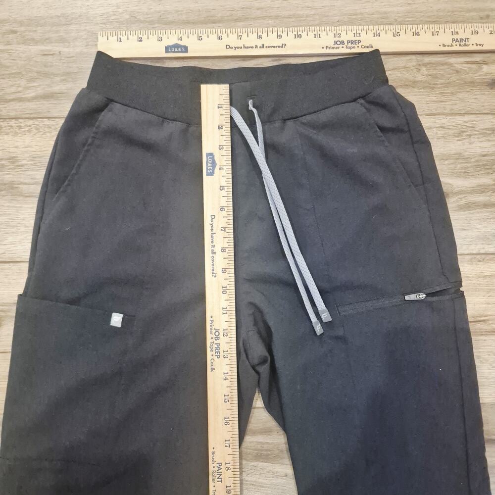 Fabletics Pants Mens M Black Feel Good Performance Joggers Zip Pocket - Picture 5 of 7